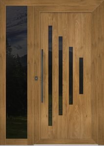 Sylvie vz - folia co49240; przeszklenie - stopsol szary; pochwyt - mdb02k; rozeta - rebr6; naświetle boczne