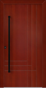 Joanna ad - jednostronna nakładka; folia - decoral mahagon; pochwyt - mdb58k; rozeta - rebr6