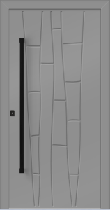 Josette ad - jednostronna nakładka; farba - ral9007; pochwyt - mdb58k; rozeta - rebr6;