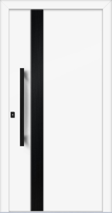 Lily et 4 Lily et - jednostronna nakładka; farba - ral9016; pochwyt - mdb14k; rozeta - rebr6