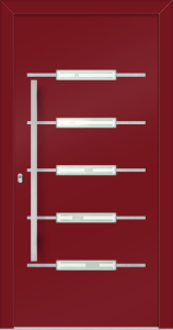 Manon et 3 Manon et - jednostronna nakładka; farba - ral3004; przeszklenie - finesa; pochwyt - md40k; rozeta - re03op