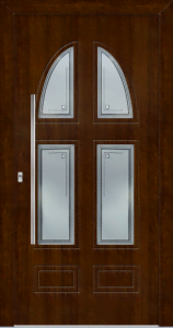 Penelope et - jednostronna nakładka; folia - re2052089; przeszklenie - crystal; pochwyt - md03k; rozeta - re02hp