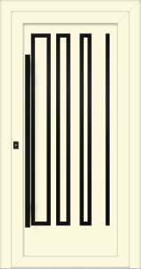 Jesika eg - folia re915205; ramka - czarny; pochwyt - mdb41k; rozeta - rebr6