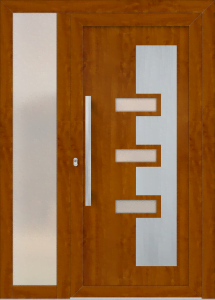 Milada eg - folia re2178007; aplikacje - stal nierdzewna; przeszklenie - crepi; pochwyt - md14k; rozeta - re03op; naświetle boczne