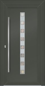 Nicol eg - folia ho4367047; ramka - stal nierdzewna; przeszklenie - altdeutsch; pochwyt - md04k; rozeta - re03op