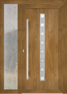 Nicol eg - folia co49240; ramka - stal nierdzewna; przeszklenie - mleczne + altdeutsch; pochwyt - md41k; rozeta - re03op; naświetle boczne