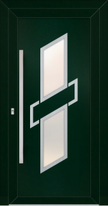 Zina eg - folia re600505; ramka - stal nierdzewna; przeszklenie - mleczne; pochwyt - md40k; rozeta - re02hp